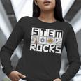 STEM Rocks Science Technology Engineering Math STEM Teacher Women Long Sleeve T-Shirt, Science Teacher Shirts, funny gift STEM Rocks Science Technology Engineering Math STEM Teacher Women Long Sleeve T-Shirt, Science Teacher Shirts, funny gift