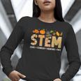 STEM Teacher Thanksgiving Grateful Educator Science Class Women Long Sleeve T-Shirt, Science Teacher Shirts, funny gift