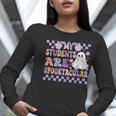 My Students Are Spooktacular Teacher Halloween Vibes Women Long Sleeve T-Shirt, funny gift