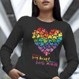 It Takes a Big Heart To Shape Little Minds Teacher Women Long Sleeve T-Shirt, funny gift