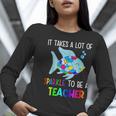 It Takes A Lot Of Sparkle To Be A Teacher Rainbow Fish For Men Women Women Long Sleeve T-Shirt, funny gift It Takes A Lot Of Sparkle To Be A Teacher Rainbow Fish For Men Women Women Long Sleeve T-Shirt, funny gift