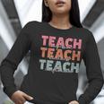 Teach Compassion Kindness Confidence For Teacher Women Long Sleeve T-Shirt, funny gift