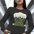 I Teach The Cutest Little Monsters Halloween Teacher Spooky Women Long Sleeve T-Shirt, funny gift I Teach The Cutest Little Monsters Halloween Teacher Spooky Women Long Sleeve T-Shirt, funny gift