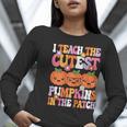 I Teach The Cutest Pumpkins Halloween Fall Teacher Women Women Long Sleeve T-Shirt, funny gift I Teach The Cutest Pumpkins Halloween Fall Teacher Women Women Long Sleeve T-Shirt, funny gift