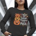 i Teach The Cutest Pumpkins In The Patch Teacher Halloween Women Long Sleeve T-Shirt, funny gift i Teach The Cutest Pumpkins In The Patch Teacher Halloween Women Long Sleeve T-Shirt, funny gift