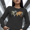 Teach Peace Teacher Teacher Women Long Sleeve T-Shirt, funny gift Teach Peace Teacher Teacher Women Long Sleeve T-Shirt, funny gift