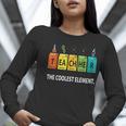 Teacher The Coolest Element Chemistry Periodic Table Science Women Long Sleeve T-Shirt, Science Teacher Shirts, funny gift Teacher The Coolest Element Chemistry Periodic Table Science Women Long Sleeve T-Shirt, Science Teacher Shirts, funny gift