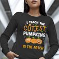 Teacher Halloween Pre-K Teacher Kindergarten Cutest Pumpkins Men Women Kids Women Long Sleeve T-Shirt, funny gift Teacher Halloween Pre-K Teacher Kindergarten Cutest Pumpkins Men Women Kids Women Long Sleeve T-Shirt, funny gift