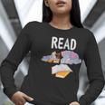 Teacher Library Read Book Club Piggie Elephant Pigeons Men Women Kids Women Long Sleeve T-Shirt, funny gift Teacher Library Read Book Club Piggie Elephant Pigeons Men Women Kids Women Long Sleeve T-Shirt, funny gift
