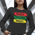 Teacher Magic Black History Month Educator For Men Women Women Long Sleeve T-Shirt, History Teacher Shirts, funny gift