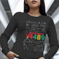 Teacher Math 67 Meme Square Root 4489 Slang Six Seven Women Long Sleeve T-Shirt, funny gift