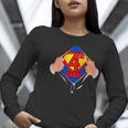 Teachers Are Superheroes 4th Grade Super Teacher Staff Men Women Women Long Sleeve T-Shirt, Super Teacher Shirts, 4th Grade Teacher Shirts, funny gift