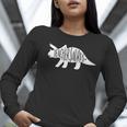 Teachersaurus Like A Normal Teacher Awesome Dinosaur Teacher Men Women Girls Kids Women Long Sleeve T-Shirt, funny gift
