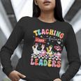 Teaching Future Leaders Groovy Teacher Back To School Women Long Sleeve T-Shirt, Future Teacher Shirts, Groovy Teacher Shirts, funny gift