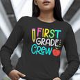 Team 1st Grade Crew Back To School 1st Grade Teacher Kids Women Long Sleeve T-Shirt, funny gift