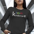 Team Kindercare Teacher Back To School Shirt T-Shirt Women Long Sleeve T-Shirt, funny gift Team Kindercare Teacher Back To School Shirt T-Shirt Women Long Sleeve T-Shirt, funny gift