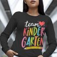 Team Kindergarten Teacher Student Back To School Women Long Sleeve T-Shirt, funny gift