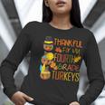 Thankful For My 4th Grade Turkey Thanksgiving Turkey Teacher Women Long Sleeve T-Shirt, 4th Grade Teacher Shirts, funny gift Thankful For My 4th Grade Turkey Thanksgiving Turkey Teacher Women Long Sleeve T-Shirt, 4th Grade Teacher Shirts, funny gift