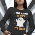 History Teacher Halloween History Class School For Men Women Kids Women Long Sleeve T-Shirt, History Teacher Shirts, funny gift