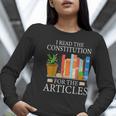 History Teacher I Read The Constitution For The Articles For Men Women Women Long Sleeve T-Shirt, History Teacher Shirts, funny gift History Teacher I Read The Constitution For The Articles For Men Women Women Long Sleeve T-Shirt, History Teacher Shirts, funny gift