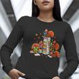 Turkey Reading Books Fall Thanksgiving Teacher Librarian Women Long Sleeve T-Shirt, funny gift Turkey Reading Books Fall Thanksgiving Teacher Librarian Women Long Sleeve T-Shirt, funny gift