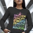 Unicorn Principal Back To School Teacher Appreciation Women Long Sleeve T-Shirt, funny gift Unicorn Principal Back To School Teacher Appreciation Women Long Sleeve T-Shirt, funny gift