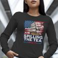 US History Teacher Boston Spilling The Tea Since 1773 Women Long Sleeve T-Shirt, History Teacher Shirts, funny gift US History Teacher Boston Spilling The Tea Since 1773 Women Long Sleeve T-Shirt, History Teacher Shirts, funny gift