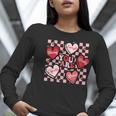 Valentine You Are Loved Worthy Enough Candy Heart Teacher For Men Women Girls Kids Women Long Sleeve T-Shirt, funny gift