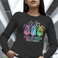 Vintage Are You Fall O Ween Directions Teacher Halloween Women Long Sleeve T-Shirt, funny gift