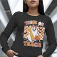 Vintage Teacher Shirt Women Trick Or Teach Halloween Women Long Sleeve T-Shirt, funny gift Vintage Teacher Shirt Women Trick Or Teach Halloween Women Long Sleeve T-Shirt, funny gift