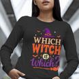 Which Witch Is Which Halloween For Women Men English Teacher Women Long Sleeve T-Shirt, English Teacher Shirts, funny gift Which Witch Is Which Halloween For Women Men English Teacher Women Long Sleeve T-Shirt, English Teacher Shirts, funny gift