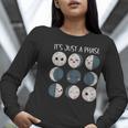 Women Science Teacher Moon Phases Scientist Back To School Women Long Sleeve T-Shirt, Science Teacher Shirts, funny gift