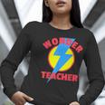 Wonder Teacher Teacher Halloween Tshirt Women Long Sleeve T-Shirt, funny gift Wonder Teacher Teacher Halloween Tshirt Women Long Sleeve T-Shirt, funny gift