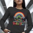 The Wonder Of Teaching Is Watching Caterpillars Teacher Women Long Sleeve T-Shirt, funny gift