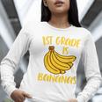 1st Grade Is Bananas Teacher Teaching Back To School Women Long Sleeve T-Shirt, funny gift 1st Grade Is Bananas Teacher Teaching Back To School Women Long Sleeve T-Shirt, funny gift