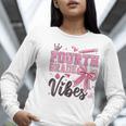 4th Fourth Grade Vibes Back To School Coquette Teacher Girl Women Long Sleeve T-Shirt, 4th Grade Teacher Shirts, funny gift 4th Fourth Grade Vibes Back To School Coquette Teacher Girl Women Long Sleeve T-Shirt, 4th Grade Teacher Shirts, funny gift