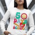 50 Days Of School Teacher Happy 50th Day Of School Kids Women Long Sleeve T-Shirt, funny gift 50 Days Of School Teacher Happy 50th Day Of School Kids Women Long Sleeve T-Shirt, funny gift