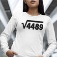 67 Meme Square Root 4489 Six Seven Slang Math Teacher Women Long Sleeve T-Shirt, funny gift