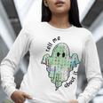 AAC Ghost Tell Me About It Speech Pathology AAC Sped Teacher Women Long Sleeve T-Shirt, funny gift