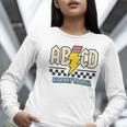 ABCD Highway To Spell Pencil Teacher & Student Font Me Women Long Sleeve T-Shirt, funny gift
