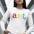 Art Teacher Artists Women Long Sleeve T-Shirt, funny gift Art Teacher Artists Women Long Sleeve T-Shirt, funny gift