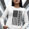 ASL Flag Sign Language Deaf ASL Teacher For Men Women Women Long Sleeve T-Shirt, funny gift ASL Flag Sign Language Deaf ASL Teacher For Men Women Women Long Sleeve T-Shirt, funny gift