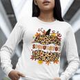 Autumn Fall SPED ED Teacher Thankful Grateful Pumpkin Retro Women Long Sleeve T-Shirt, funny gift Autumn Fall SPED ED Teacher Thankful Grateful Pumpkin Retro Women Long Sleeve T-Shirt, funny gift
