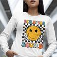 Behavior Squad Specialist Analyst Behavior Teacher Retro Women Long Sleeve T-Shirt, funny gift