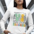 Braille Teacher Of The Visually Impaired Groovy VI Teacher Women Long Sleeve T-Shirt, Groovy Teacher Shirts, funny gift Braille Teacher Of The Visually Impaired Groovy VI Teacher Women Long Sleeve T-Shirt, Groovy Teacher Shirts, funny gift