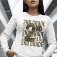 Camo Team 2nd Grade Squad Back To School Teacher Kids Boys Women Long Sleeve T-Shirt, 2nd Grade Teacher Shirts, funny gift