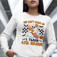 You Can't Scare Me I Teach 6th Grade Retro Teacher Halloween Women Long Sleeve T-Shirt, funny gift You Can't Scare Me I Teach 6th Grade Retro Teacher Halloween Women Long Sleeve T-Shirt, funny gift