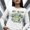 My Class Is Full Of Lucky Charms St Patricks Day Teacher Women Long Sleeve T-Shirt, funny gift My Class Is Full Of Lucky Charms St Patricks Day Teacher Women Long Sleeve T-Shirt, funny gift