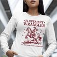 Elopement Wrangler Teacher ABA Behavior Support Cowboy Women Long Sleeve T-Shirt, funny gift Elopement Wrangler Teacher ABA Behavior Support Cowboy Women Long Sleeve T-Shirt, funny gift