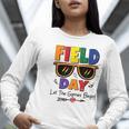Field Day 2025 Let The Games Begin Kids Boys Girls Teachers Women Long Sleeve T-Shirt, funny gift Field Day 2025 Let The Games Begin Kids Boys Girls Teachers Women Long Sleeve T-Shirt, funny gift